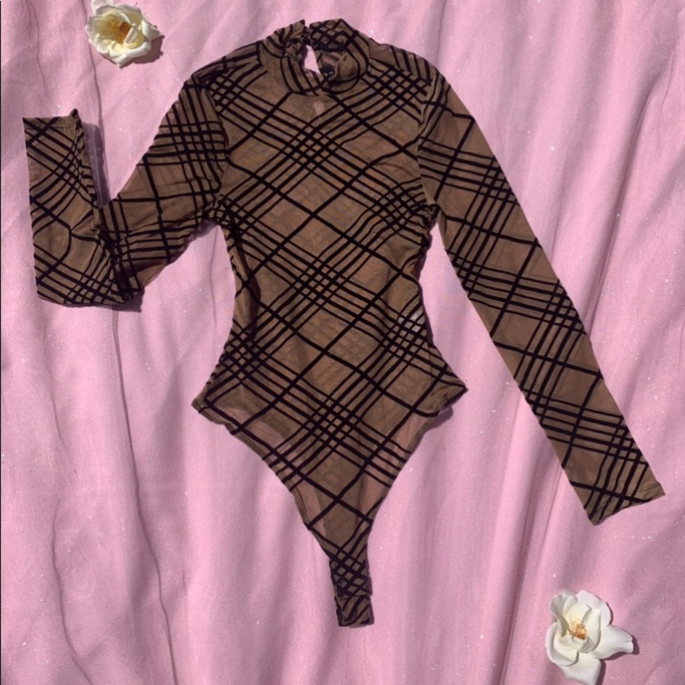 Sexy sheer bodysuit 🤎